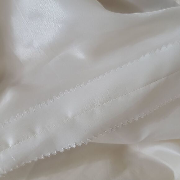 VICTOR Costa 1980's Vintage White Pleated Skirt - Picture 7 of 13